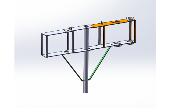 坐底觀測(cè)支架